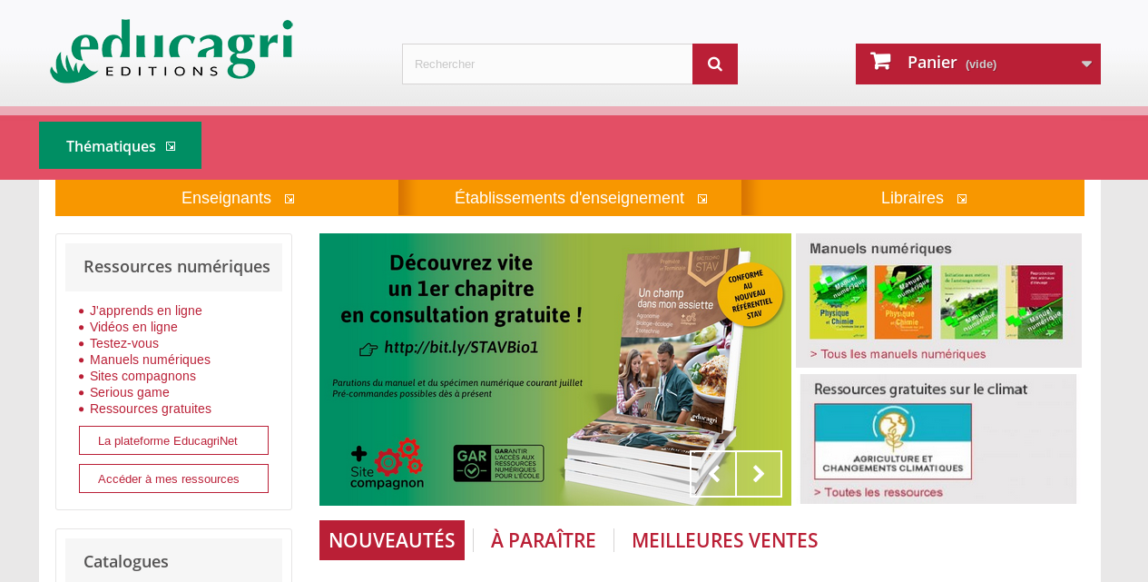 Capture ecran Educagri Edition