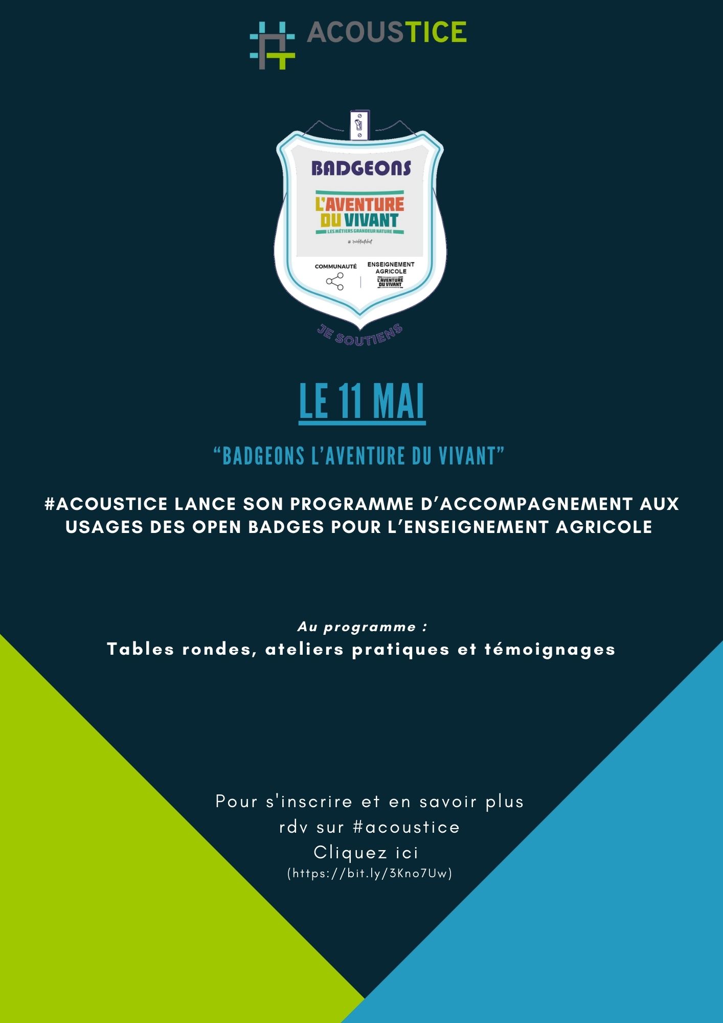 Flyer Journée Open Badge 11 mai 2022